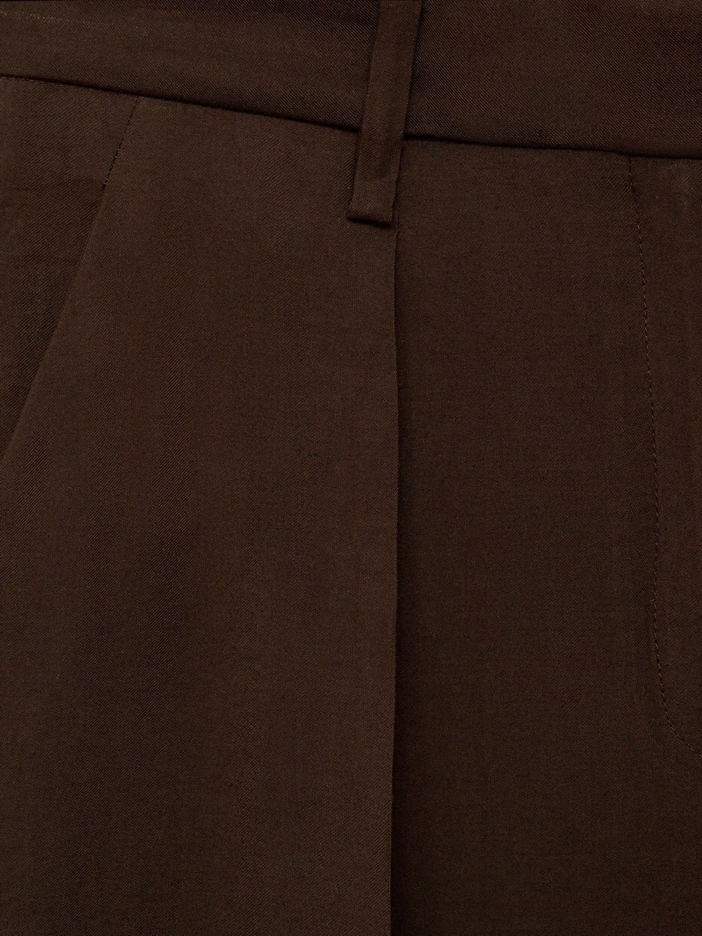 🔸NWT🔸Mango Brown Wide Leg Pleated Pants - Picture 10 of 10
